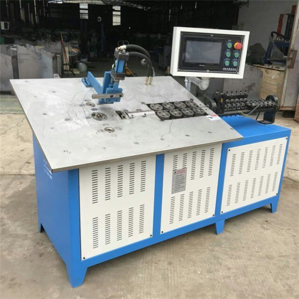 Hot sale 3D máquina de fiación de aceiro automático máquina CNC 2D prezo da máquina de dobra